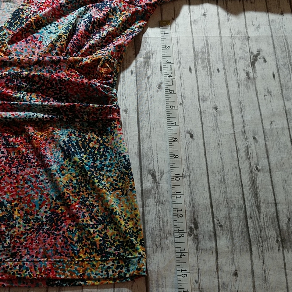 Bcbgmaxazria Multi Colored Blouse - image 5